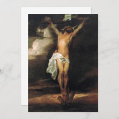 Anthony van Dyck - Crucifixion Kaart (Voorkant / Achterkant)