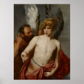 Anthony van Dyck Daedalus en Icarus Poster (Voorkant)