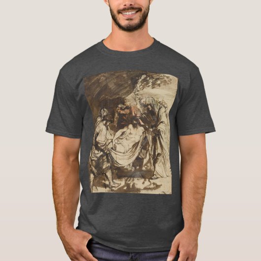 Anthony van Dyck - De Graflegging T-shirt (Voorkant)