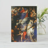 Anthony van Dyck - Madonna del Rosario Kaart (Staand voorkant)