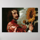 Anthony van Dyck - Self-Portrait Poster (Voorkant)