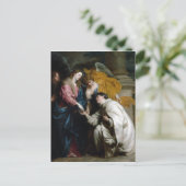 Anthony van Dyck The Vision of the Blessed Briefkaart (Staand voorkant)