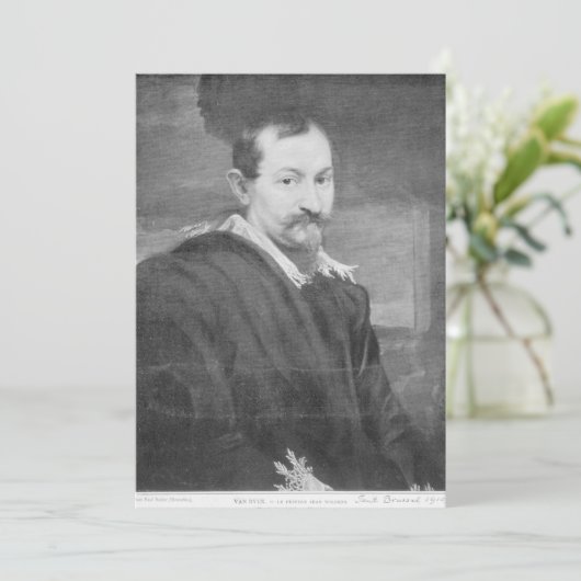 Anthony van Dyck - Verloren portret van Jan Wilden Kaart (Staand voorkant)