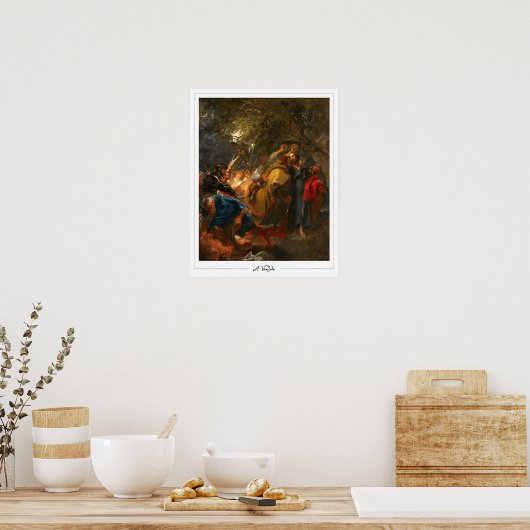 Anthony van Dyck Zedign Art Poster #1 (Keuken)