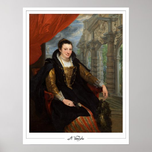 Anthony van Dyck Zedign Art Poster #169 (Voorkant)