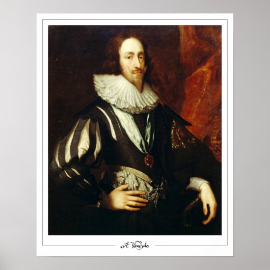 Anthony van Dyck Zedign Art Poster #23 (Voorkant)