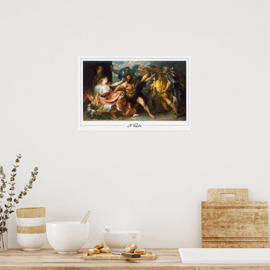 Anthony van Dyck Zedign Art Poster #24 (Keuken)
