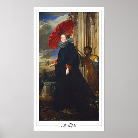 Anthony van Dyck Zedign Art Poster #308 (Voorkant)