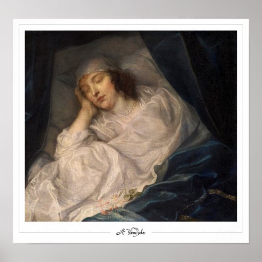 Anthony van Dyck Zedign Art Poster #32 (Voorkant)