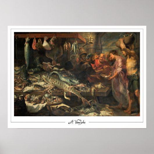 Anthony van Dyck Zedign Art Poster #346 (Voorkant)