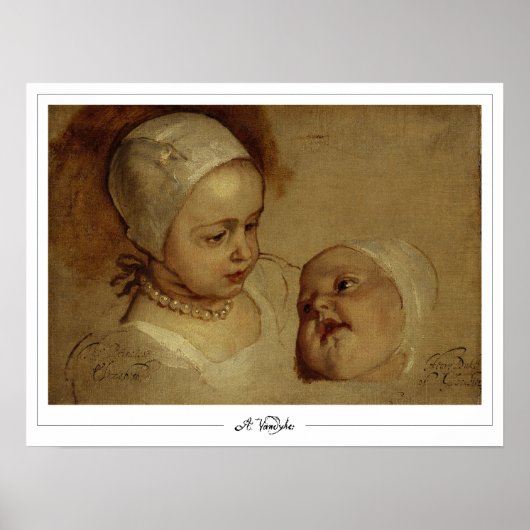 Anthony van Dyck Zedign Art Poster #36 (Voorkant)