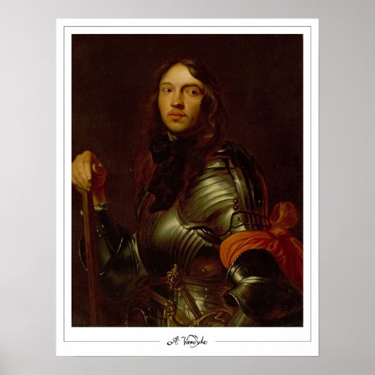 Anthony van Dyck Zedign Art Poster #376 (Voorkant)