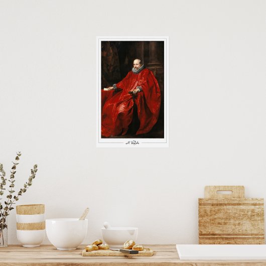 Anthony van Dyck Zedign Art Poster #38 (Keuken)