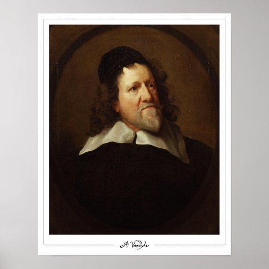 Anthony van Dyck Zedign Art Poster #505 (Voorkant)