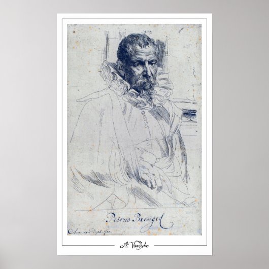 Anthony van Dyck Zedign Art Poster #52 (Voorkant)