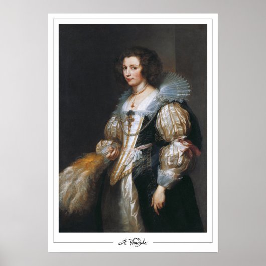 Anthony van Dyck Zedign Art Poster #542 (Voorkant)