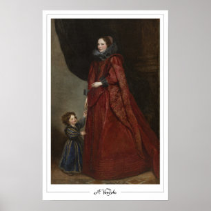 Anthony van Dyck Zedign Art Poster #589