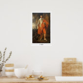 Anthony van Dyck Zedign Art Poster #596 (Keuken)