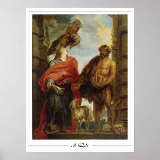 Anthony van Dyck Zedign Art Poster #6 (Voorkant)