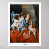 Anthony van Dyck Zedign Art Poster #603 (Voorkant)