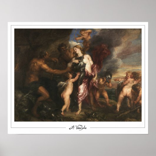 Anthony van Dyck Zedign Art Poster #615 (Voorkant)