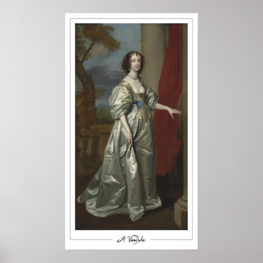 Anthony van Dyck Zedign Art Poster #617 (Voorkant)