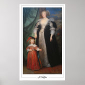 Anthony van Dyck Zedign Art Poster #627 (Voorkant)