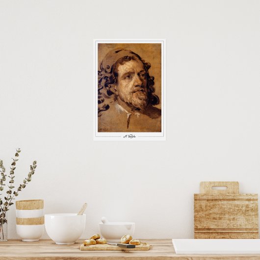 Anthony van Dyck Zedign Art Poster #693 (Keuken)