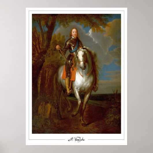 Anthony van Dyck Zedign Art Poster #724 (Voorkant)