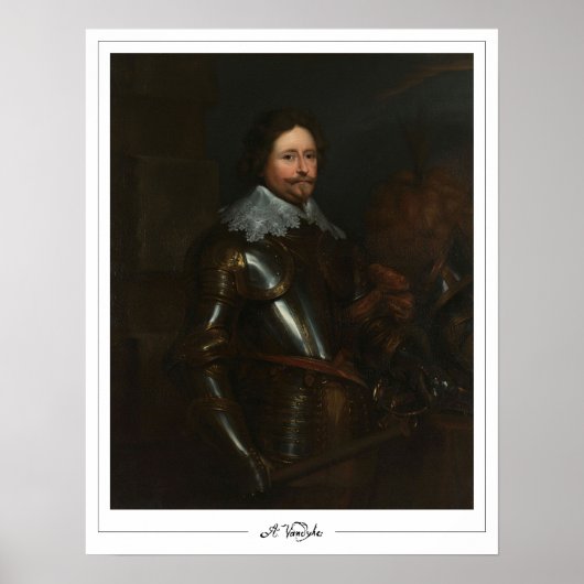 Anthony van Dyck Zedign Art Poster #798 (Voorkant)