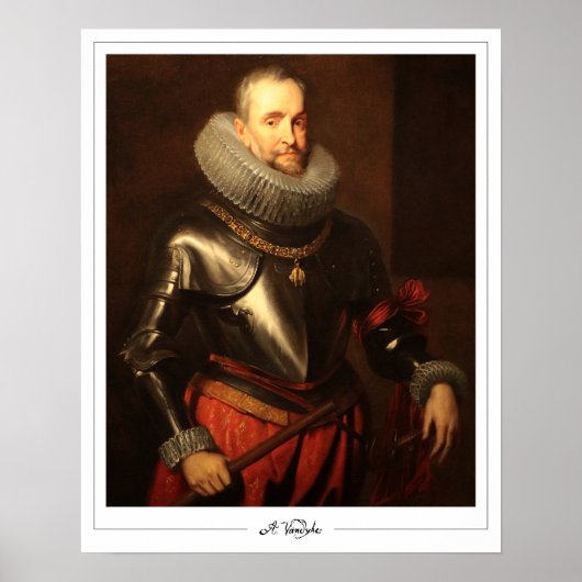 Anthony van Dyck Zedign Art Poster #835 (Voorkant)