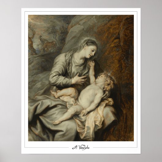 Anthony van Dyck Zedign Art Poster #849 (Voorkant)