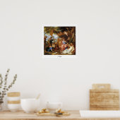 Anthony van Dyck Zedign Art Poster #904 (Keuken)