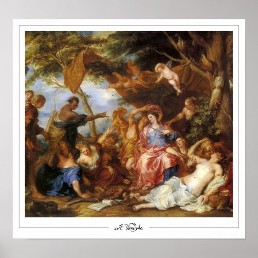 Anthony van Dyck Zedign Art Poster #904 (Voorkant)