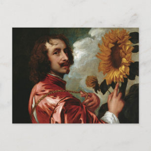 Anthony van Dyck - zelf-Portret Briefkaart