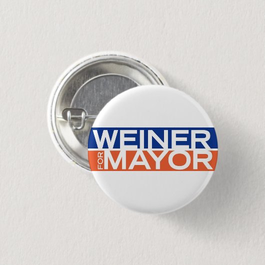 Anthony Weiner Button (Voorkant /achterkant)