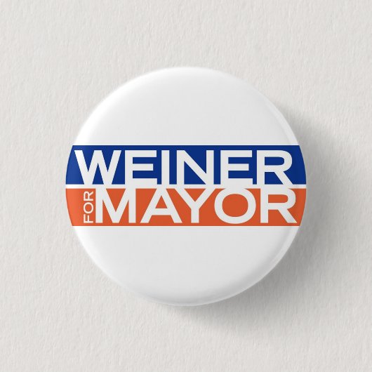 Anthony Weiner Button (Voorkant)