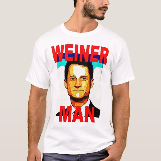 Anthony Weiner Man T-Shirt (Voorkant)