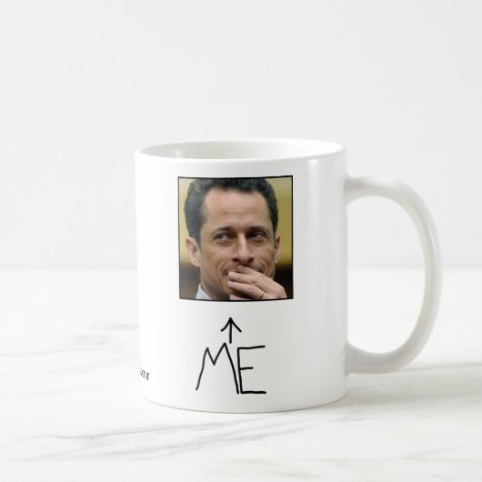 Anthony Weiner - Me Koffiemok (Rechts)