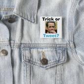 Anthony Weiner - Trick of Tweet? Vierkante Button 5,1 Cm (In situ)