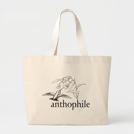 Anthophile Grote Tote Bag (Voorkant)