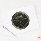 Anthracite Black Product Labels Ladybug met Logo (Envelop)