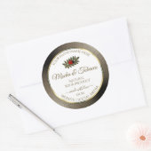 Anthracite Glitter White Product Labels Ladybug (Envelop)