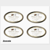 Anthracite White Product Labels Ladybug met Logo (Vel)