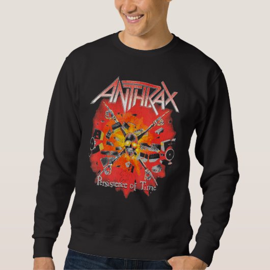 Anthrax u2013 Persistence Crossbones Trui (Voorkant)