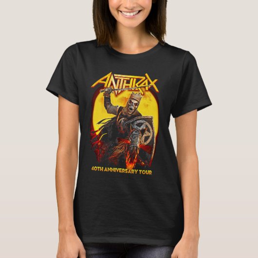 Anthrax u2013 We Ride With Death T-shirt (Voorkant)