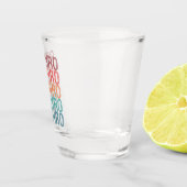 Anthro Antropologie Antropoloog Shot Glas (Rechts)