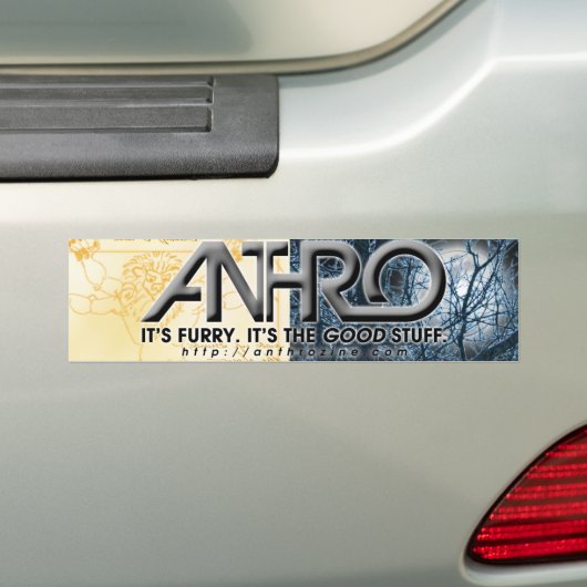 ANTHRO BUMPERSTICKER (Op auto)