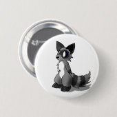 Anthro Raccoon Button (Voorkant /achterkant)
