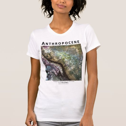 Anthropocene I_A - Iraakse militaire impasse T-shirt (Voorkant)
